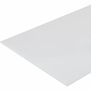 Стеновая панель ПВХ белая матовая  Стеновая панель ПВХ белая матовая