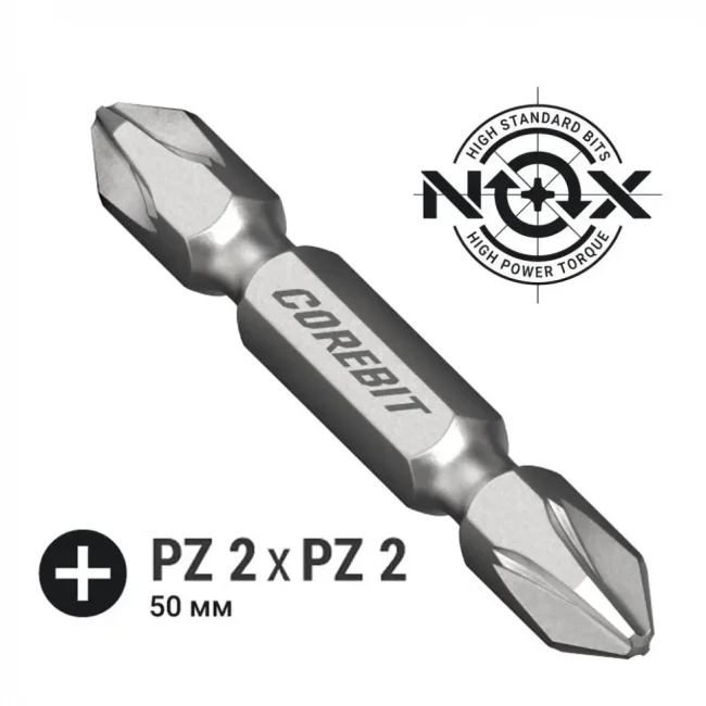 Бита NOX COREBIT Pz-2хPz-2 50мм Бита NOX COREBIT Pz-2хPz-2 50мм