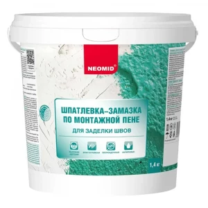 Шпаклевка готовая по пене Неомид Шпаклевка готовая по пене Неомид
