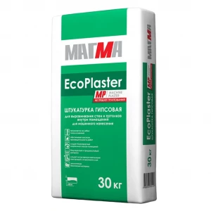 Штукатурка гипсовая машинного нанесения Магма EсoPlaster MP