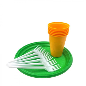 Набор одноразовой посуды Ух ты, красавчик на 6 персон