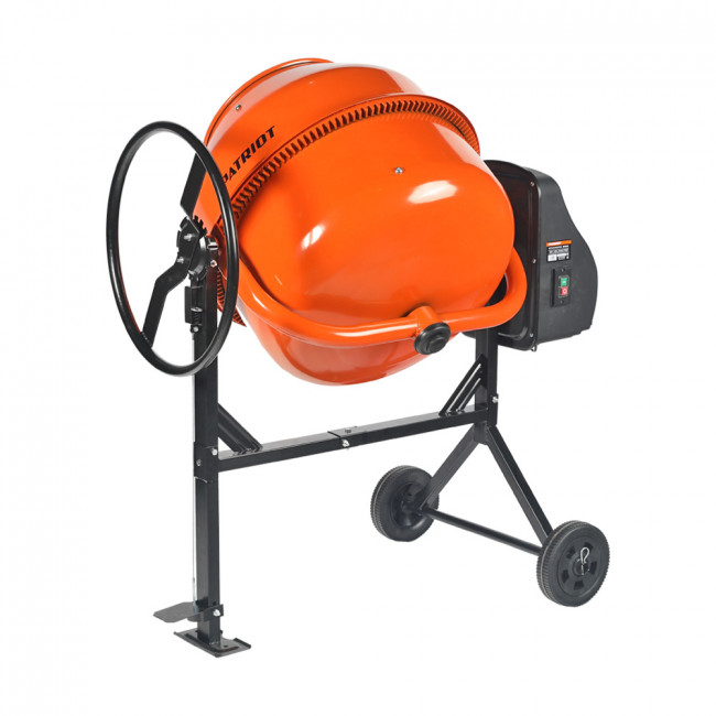 Бетоносмеситель PATRIOT BM 208C, 800 Вт, 200 кг готовой смеси, венец - чугун Бетоносмеситель PATRIOT BM 208C, 800 Вт, 200 кг готовой смеси, венец - чугун