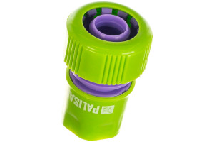 Соединитель пластмассовый быстросъемный для шланга 3/4" Palisad