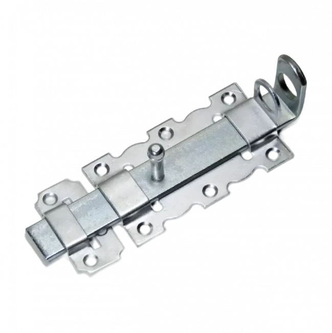 Засов прямой дверной с проушиной ЗД-110 НОЭЗ