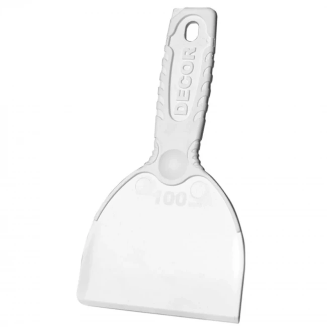 Шпатель для деликатных работ, пластиковый  DECOR