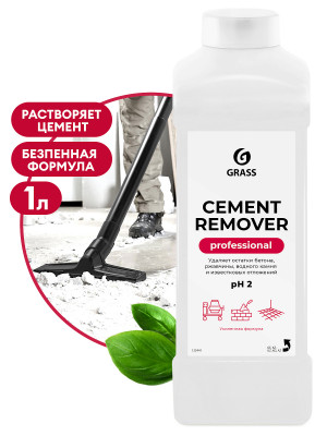 Средство для очистки после ремонта 1л GRASS Cement Remover Средство для очистки после ремонта 1л GRASS Cement Remover