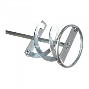 Венчик Турбо для краски/строительный смесей оцин (насадка-миксер для дрели) 80х400мм BIBER Венчик Турбо для краски/строительный смесей оцин (насадка-миксер для дрели) 80х400мм BIBER