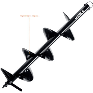 Шнек для мотобуров d=200мм, однозаходный ЗУБР Шнек для мотобуров d=200мм, однозаходный ЗУБР