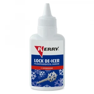 Размораживатель замков с силиконом KERRY (флакон с дозатором) Размораживатель замков с силиконом KERRY (флакон с дозатором)