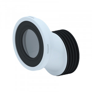 Манжета для унитаза эксцентрическая жесткая Ø110мм со смещением 40мм АНИ Пласт Манжета для унитаза эксцентрическая жесткая Ø110мм со смещением 40мм АНИ Пласт