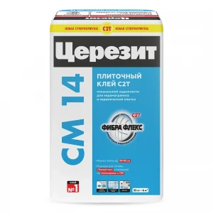 Клей для плитки и керамогранита Церезит CM 14 Extra 25 кг Клей для плитки и керамогранита Церезит CM 14 Extra 25 кг