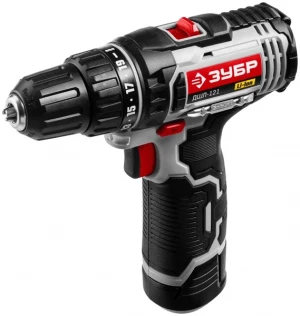 Аккумуляторная дрель-шуруповерт Зубр ДШЛ-121 Аккумуляторная дрель-шуруповерт Зубр ДШЛ-121