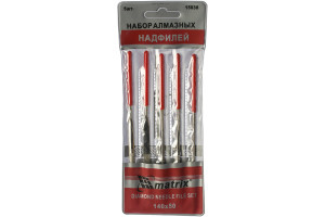 Набор надфилей алмазных 140х50х3мм, 5шт Matrix Набор надфилей алмазных 140х50х3мм, 5шт Matrix