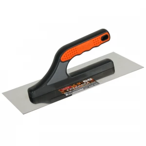 Гладилка 280х130мм полир. нерж. сталь, ПРЯМАЯ, 3-K ручка DЕCOR Гладилка 280х130мм полир. нерж. сталь, ПРЯМАЯ, 3-K ручка DЕCOR