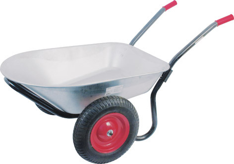 Тачка 2-колесная строит.корыто оцин. 1 мм, 78л FIT