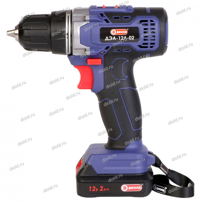 Аккумуляторная дрель-шуруповерт Диолд ДЭА-12Л-02 Аккумуляторная дрель-шуруповерт Диолд ДЭА-12Л-02