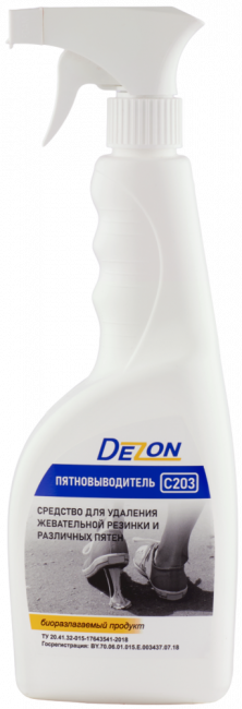 Средство для удаления жвачки нейтральное (триггер) Dezon С203 