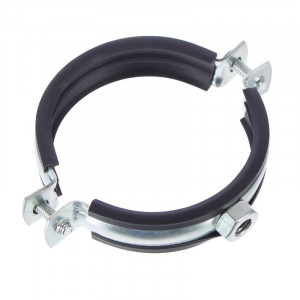 Хомут стальной с дюбелем  Хомут стальной с дюбелем