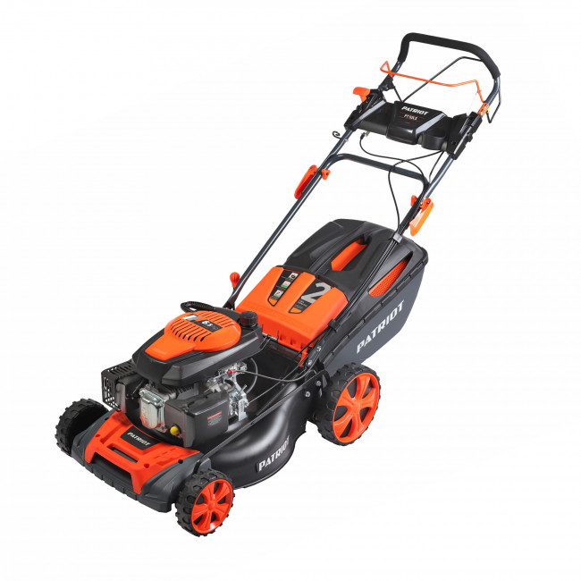 Газонокосилка бензиновая PATRIOT PT 52LS,200сс,6,5 л.с,51см,60л.трав.,метал.дека,привод на колеса Газонокосилка бензиновая PATRIOT PT 52LS,200сс,6,5 л.с,51см,60л.трав.,метал.дека,привод на колеса