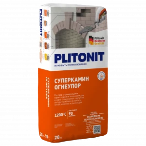 Раствор СуперКамин Огнеупор ПЛИТОНИТ +1200°С Раствор СуперКамин Огнеупор ПЛИТОНИТ +1200°С