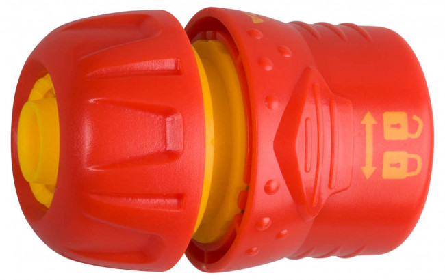 Соединитель GRINDA GL-12 с запирающим механизмом, для шланга 1/2" Соединитель GRINDA GL-12 с запирающим механизмом, для шланга 1/2"