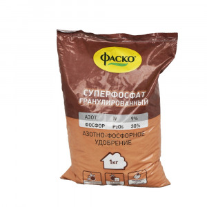 Удобрение 1кг минеральное сухое гранул Суперфосфат Удобрение 1кг минеральное сухое гранул Суперфосфат