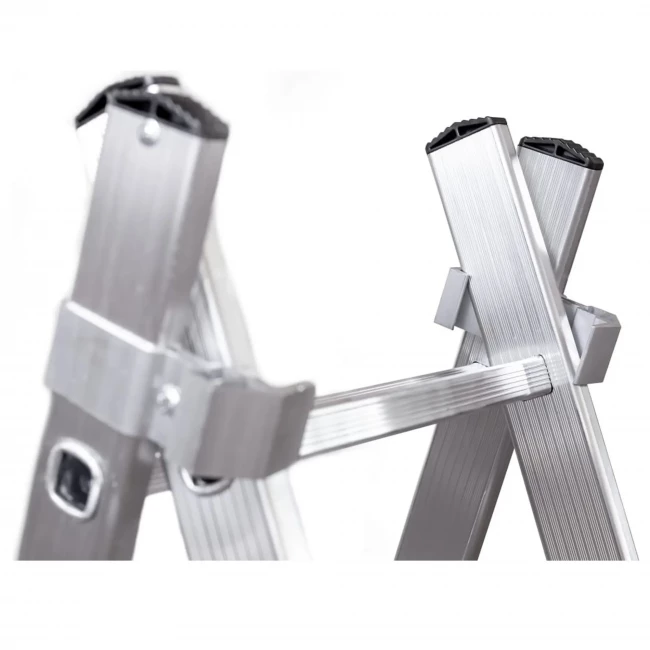 Лестница алюминиевая 3 секции (14стп./ 9,79м) Sarayli Лестница алюминиевая 3 секции (14стп./ 9,79м) Sarayli