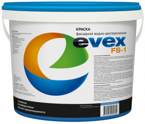 Краска Evex FS-1 Фасадная акриловая