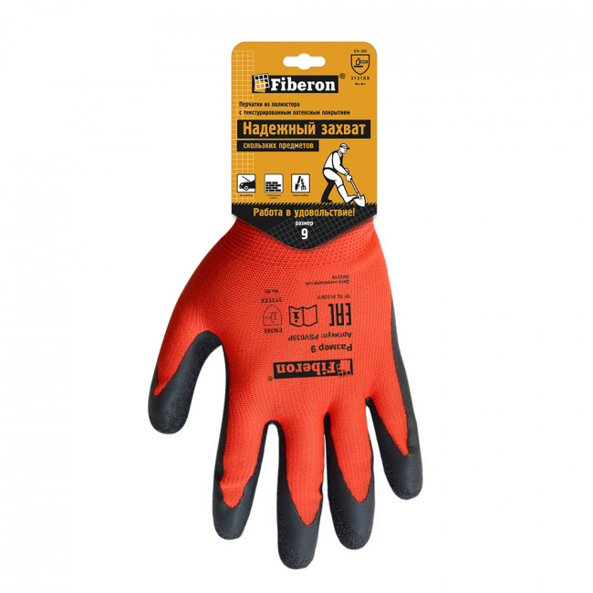 Перчатки Надежный захват, МОНТАЖ Fiberon
