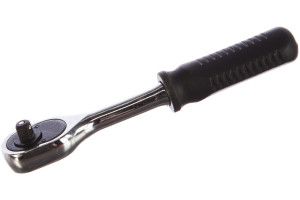 Ключ-трещотка 1/4" с переключателем, CrV, хромированный Matrix Ключ-трещотка 1/4" с переключателем, CrV, хромированный Matrix