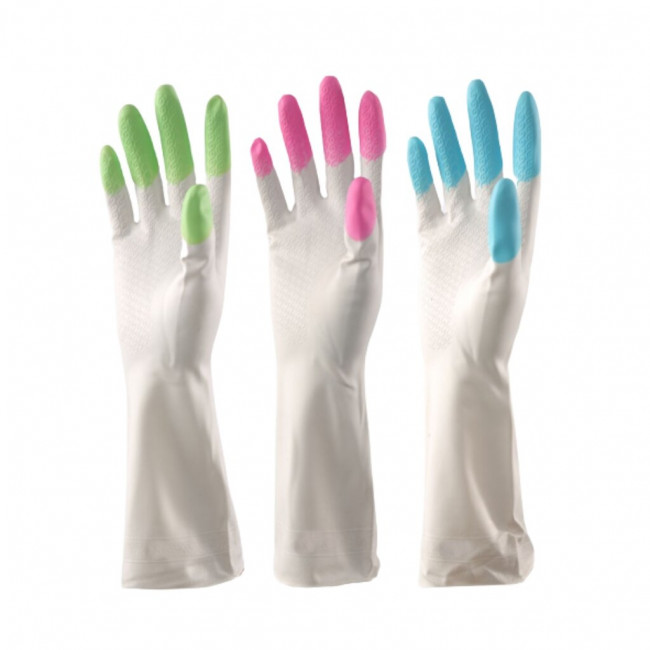 Перчатки ПВХ хозяйственные Komfi Перчатки ПВХ хозяйственные Komfi