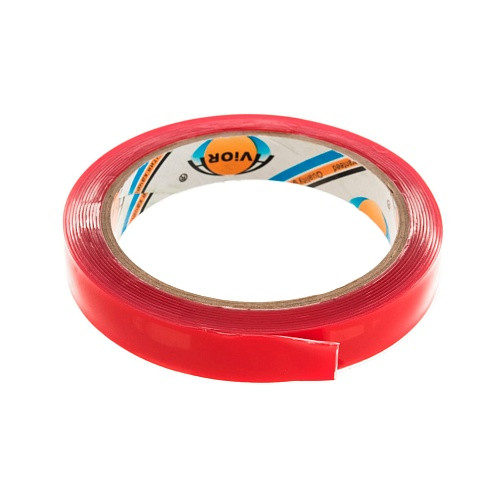 Лента клейкая двусторонняя сверхпрочная на акриловой основе прозрачная УФ-стойкая AVIORA