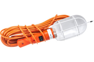 Светильник ЛСУ-1 60вт переносной с выключателем и решеткой Светильник ЛСУ-1 60вт переносной с выключателем и решеткой