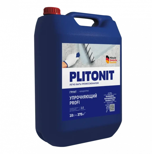 Грунт упрочняющий PROFI 3л ПЛИТОНИТ Грунт упрочняющий PROFI 3л ПЛИТОНИТ