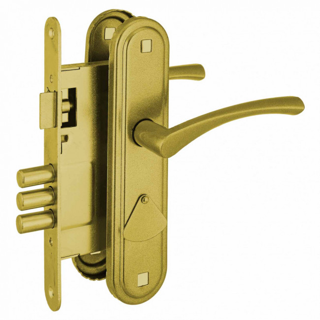 Замок врезной с ручками Омега 