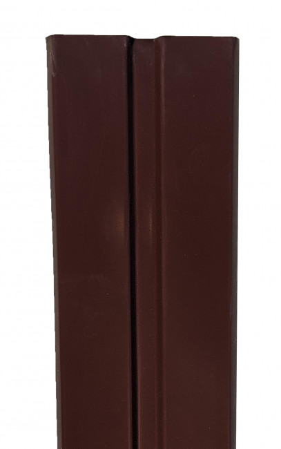 Штакетник 1,7х0,10 м Шоколад (RAL-8017) КЛАССИК