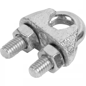 Зажим для стальных канатов оцинкованный  Зажим для стальных канатов оцинкованный
