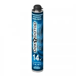 Клей-пена полиуретановая Декаратор 935г Клей-пена полиуретановая Декаратор 935г