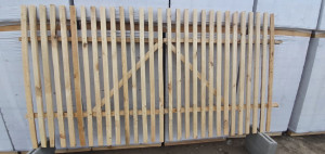 Забор деревянный 1,5 х 3м Забор деревянный 1,5 х 3м