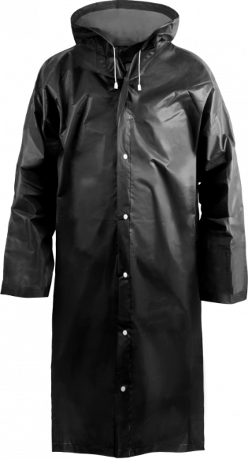 Дождевик черный EVA с капюшоном Komfi Дождевик черный EVA с капюшоном Komfi