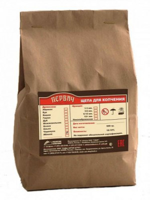 Щепа для копчения "ОЛЬХА" 0,5кг, Россия Щепа для копчения "ОЛЬХА" 0,5кг, Россия