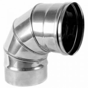Отвод нержавейка Ø120 87° ТиС Отвод нержавейка Ø120 87° ТиС