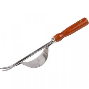 Корнеудалитель GRINDA из нержавеющей стали с деревянной ручкой Корнеудалитель GRINDA из нержавеющей стали с деревянной ручкой
