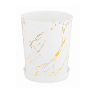 Горшок для цветов Мрамор 