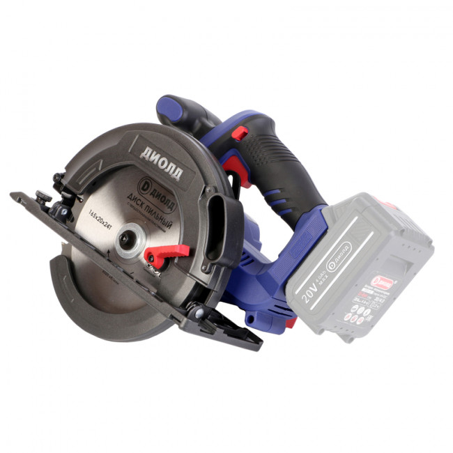 Пила дисковая аккумуляторная АДП-20ЛИ-02 (без батареи и ЗУ) Диолд Пила дисковая аккумуляторная АДП-20ЛИ-02 (без батареи и ЗУ) Диолд