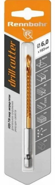 Сверло-фреза RENNBOHR DRILL-CUTTER