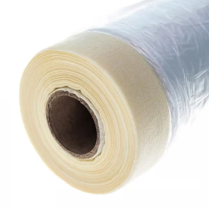 Укрывная пленка 2,7 м*17 м , с малярной лентой Укрывная пленка 2,7 м*17 м , с малярной лентой