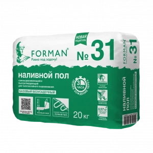 Наливной пол Forman 31