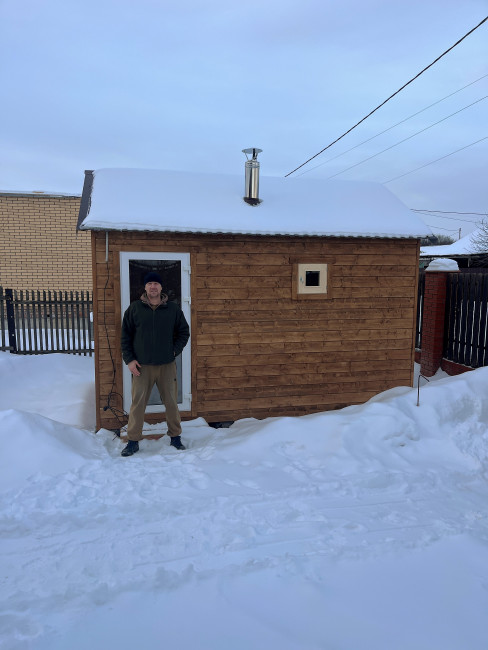 Баня каркасная 12 и 15 квадратов "Под ключ" (3х4, 3х5 м)