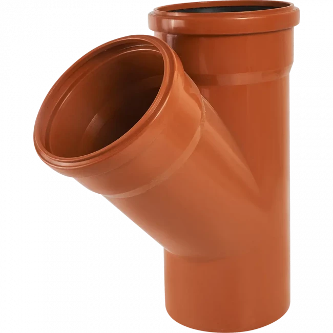 Тройник наружный канализационный